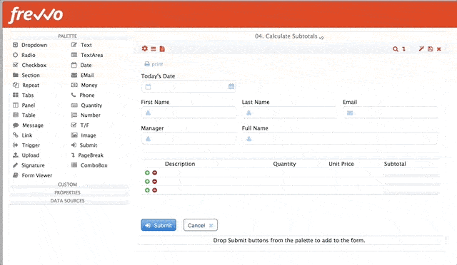 Populating form fields with data from a database