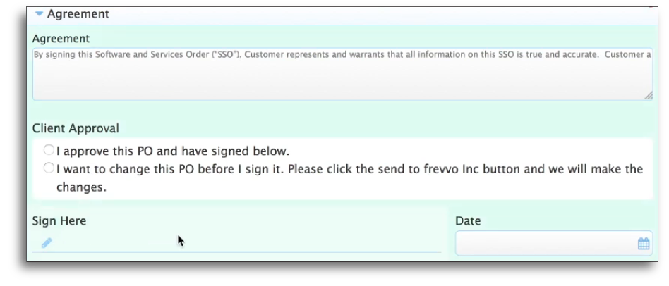 we use a regular signature control