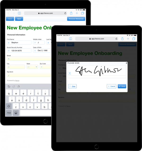 Digital signatures