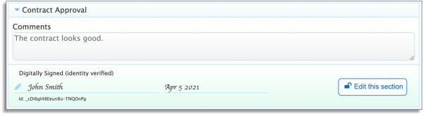 Valid Digital Signature With a Green Banner
