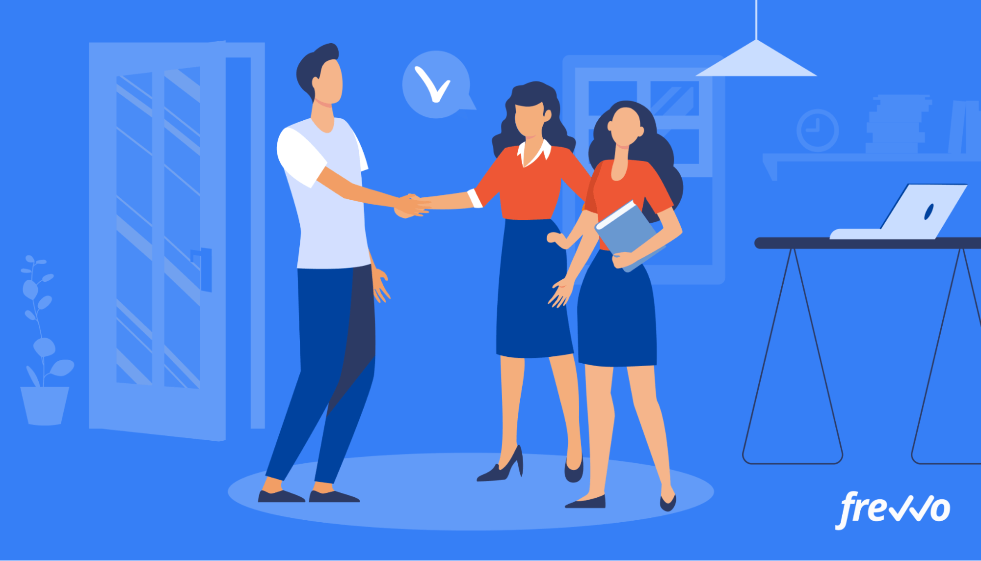 Welcoming a new employee to the team