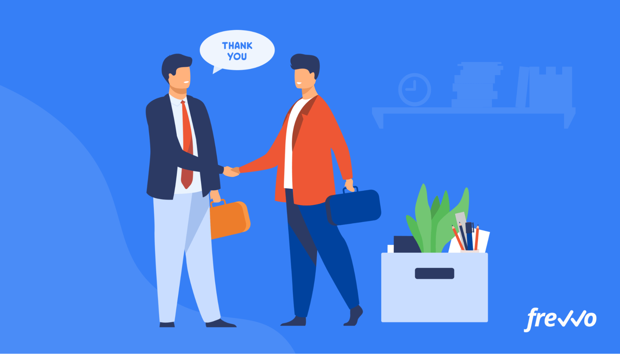 Saying farewell to a departing employee