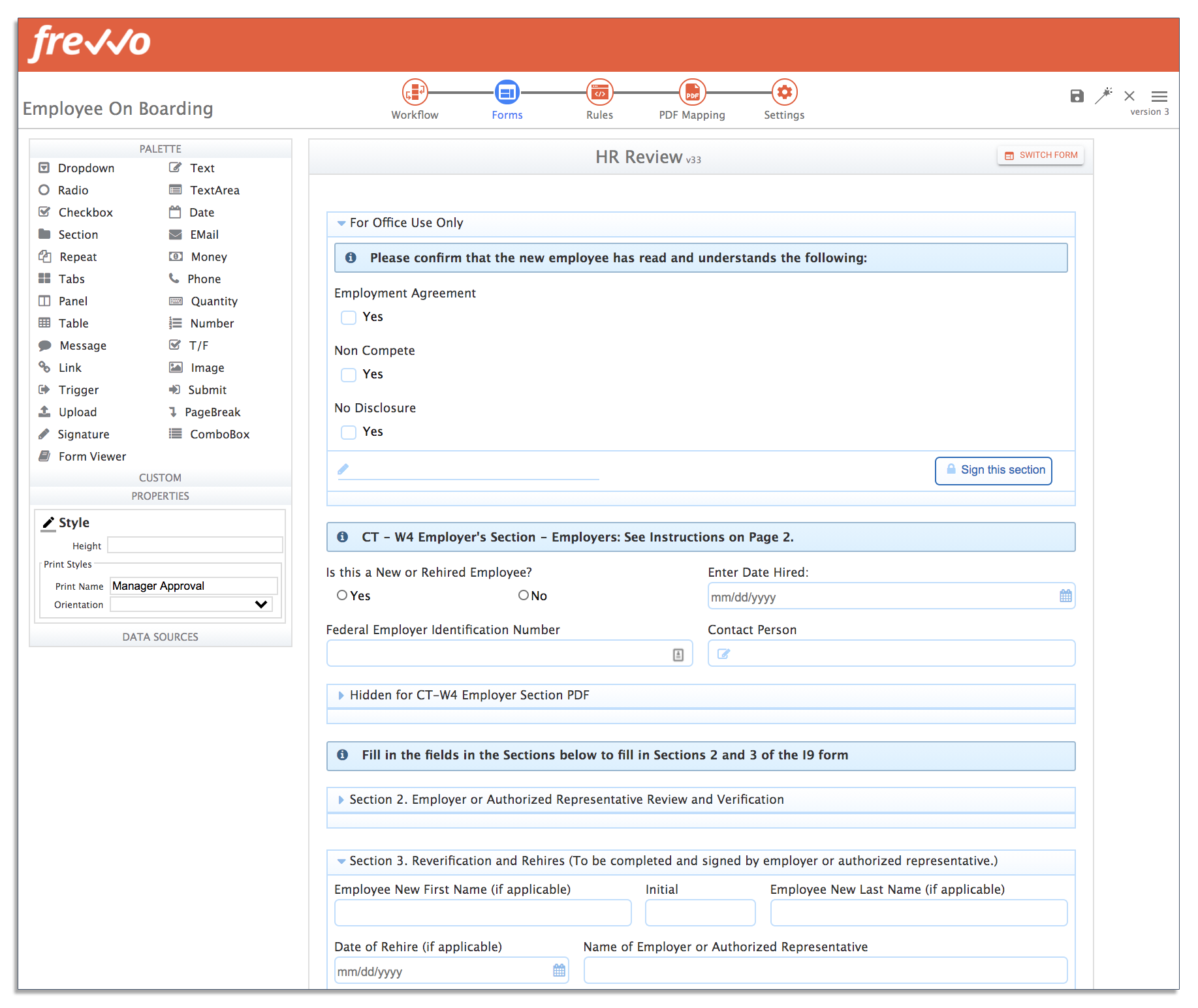 HR review of employee onboarding